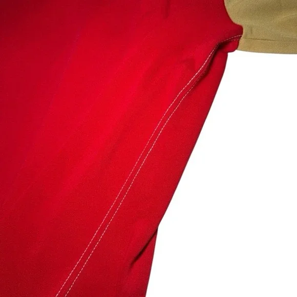 Nike San Francisco 49ers Crewneck Sweatshirt‎ Men's XL Red/Gold - Picture 8 of 11